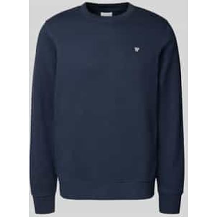 Sweatshirt met logobadge, model 'Tye'