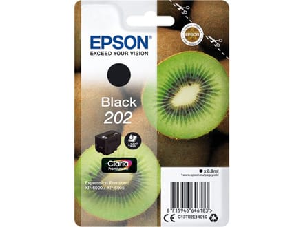 Epson Inktcartridge 202 Origineel Zwart C 13 T 02E14010