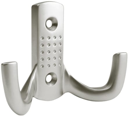 Gamet WP12 - Dubbele Haak - Chroom Satijn - Moderne Stijl