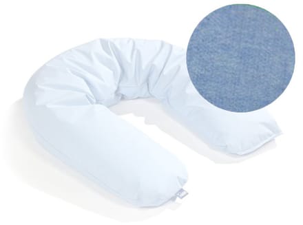 Sloop voor Fico Standaard positioneringskussen - Katoen/polyester - Jeansblauw