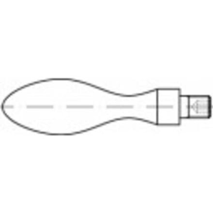 TOOLCRAFT Balgreep Staal 105326 10 stuk(s) (Ø) 20 mm