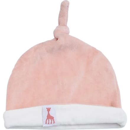 Sophie de giraf babymutsje - roze - 1-3 Maanden