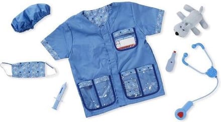 Melissa & Doug Dierenarts verkleedset (9-delig) - Carnavalskleding