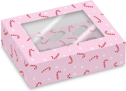 Simply Making Cupcake Doos 6 Zuurstokken pk/2