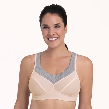 Anita - Active PanAlp Wool sport bh - smart rose/melange - 80D