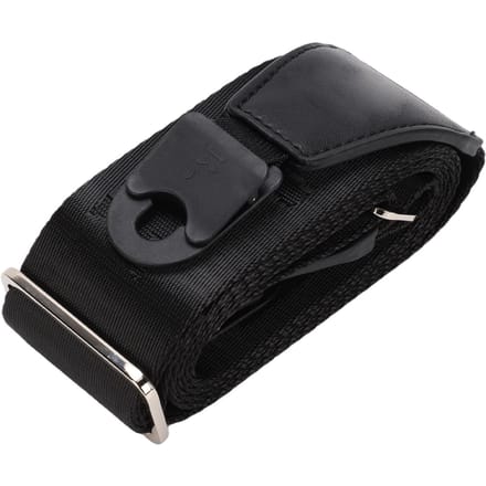 Gitaarband 50 mm Breed Nylon Snelontgrendelingsband Metalen Gespen Past op Akoestische Elektrische Bas Heavy Duty Ondersteuning 50 kg Belasting zwart