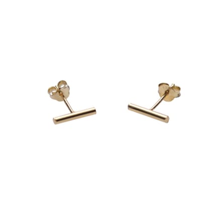 Karma Symbols oorbel TUB05GP Tubes Round