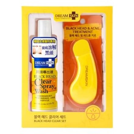 Dream Skin - Black Head Clear Spray Wash with Acne Treatment Boxset 1 set
