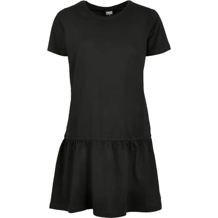 Urban Classics Valence Tee Dames Mini-jurk - zwart - S