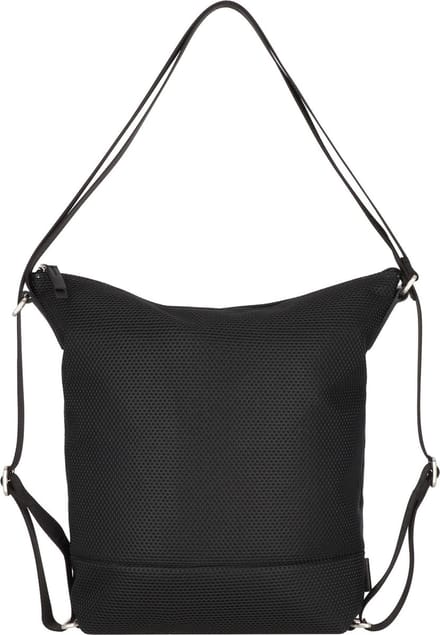 JOST Rugzak Schoudertas Mesh 3-Way Bag Black Zwart