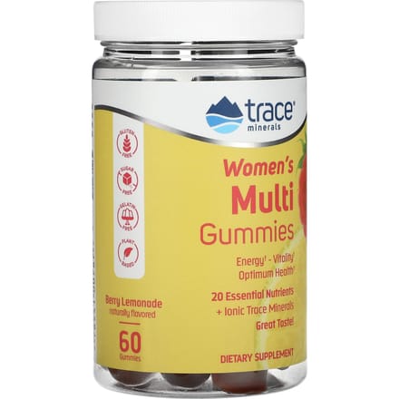 Trace, multi-gummies voor vrouwen, bessenlimonade, 60 gummies
