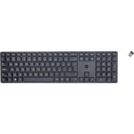 HP 450 toetsenbord - Draadloos - Zwart - Programmeerbaar QWERTY