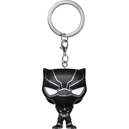 Funko Pocket Keychain! Marvel - Black Panther Keychain (New Classics)