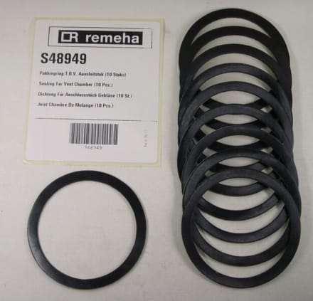 Remeha pakking tbv aansluitset (10 stuks) S48949
