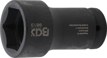 BGS Kracht dopsleuteldop zeskant, diep 3/4 41 mm