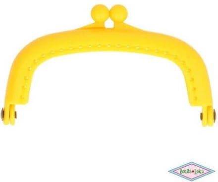 Opry Portemonneesluiting 8,5 cm geel