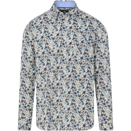 Campbell Casual overhemd met lange mouwen