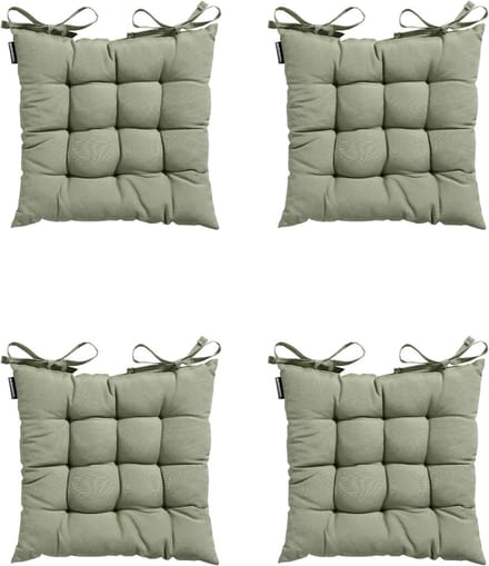 Madison - Zitkussen - Universeel - 4 stuks - 46 x 46 cm - Panama Sage