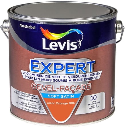 Levis - Expert Gevel Mix - Clear Orange B80 - Mengverf - 2,5 L