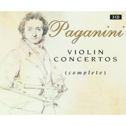Paganinii -  Violin Concertos (Complete) - Alexandre Dubach - Klassiek - CD Box