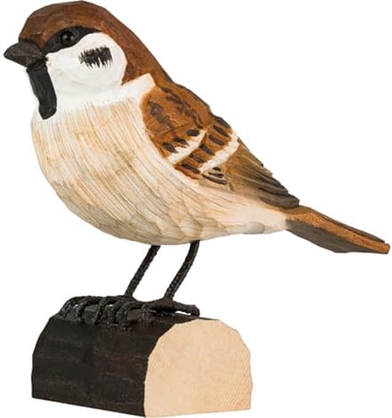 Handgemaakte Ringmus van Lindenhout - Natuurlijke Decoratie voor Thuis