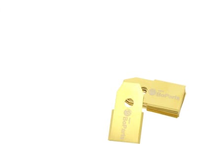 Gardena sileno minimo 250 robotmaaier mesjes titanium - 9 stuks