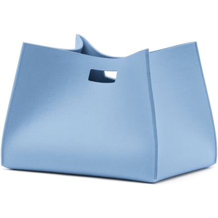 Hey-Sign Tall Box Rechthoekige Opbergmand - pastelblauw