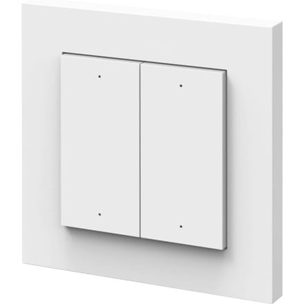 OSRAM SMART+ WiFi viervoudige wandschakelaar, accu, wit, mat