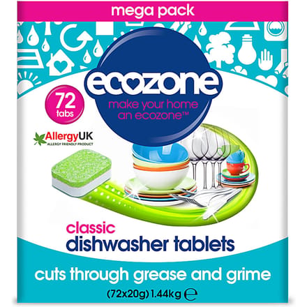 Ecozone Vaatwastabletten Classic 72 stuks