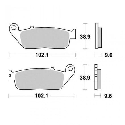 ferodo remblokjes voor triumph 800 speedmaster 2003 tot 2004 2 / av nieuw