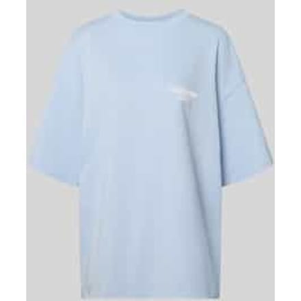 Oversized T-shirt met statementprint aan de achterkant