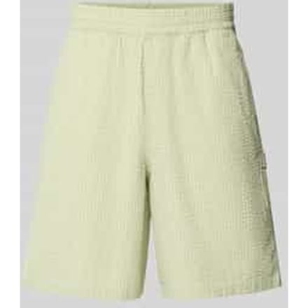 Korte broek met structuurmotief, model 'Toland'