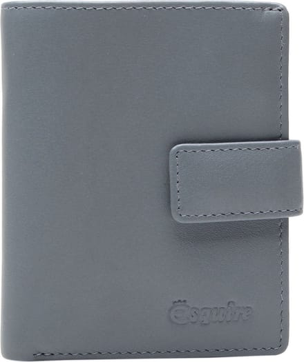Esquire Leren Portemonnee Viktoria 62 Wallet Grey Grijs