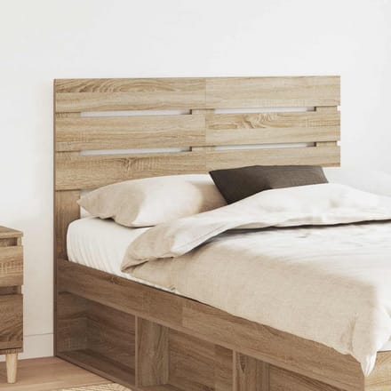 vidaXL Hoofdbord Sonoma Eiken Bewerkt hout