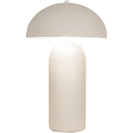 Zambelis Tafellamp 23007, wit, keramiek, hoogte 48 cm, E27