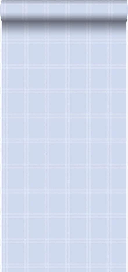 Origin Wallcoverings behang ruiten lichtblauw - 53 cm x 10.05 m - 346821