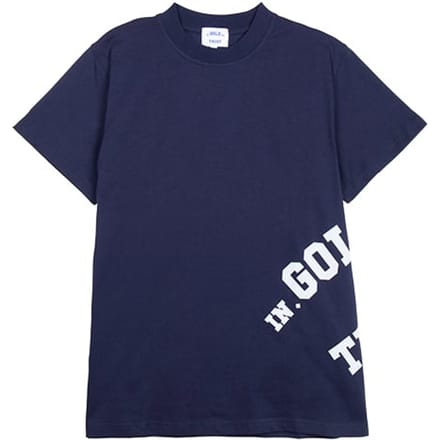 In Gold We Trust The Screw Teeblue Größe: S | Hemden Outlet | Unisex | Blau