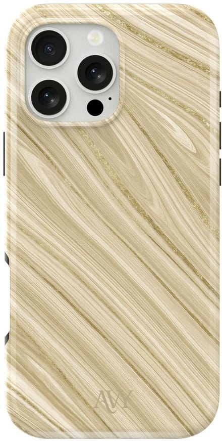 AVY Hard Shell Back Cover | geschikt voor Apple iPhone 16 Pro Max | Aurum Gold | Compatibel met MagSafe & Qi2