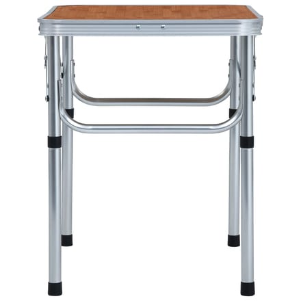 vidaXL - Campingtafel - inklapbaar - 60x45 - cm - aluminium