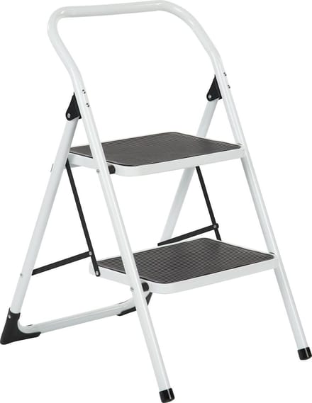 Trapladder Big Step met brede treden - 2 treden