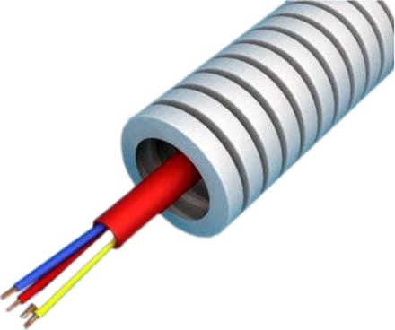 Snelflex flexibele buis brandalarmkabel YR-mb rood 2x0,8mm - 16mm rol 100 meter (SFYR02R)