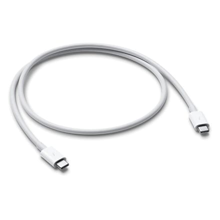 Apple - Thunderbolt-kabel - USB-C (M) naar USB-C (M) - USB 3.1 Gen 2 / Thunderbolt 3 - 80 cm - voor 11-inch iPad Pro; 12.9-inch iPad Pro; iMac Pro; MacBook Air with Retina display