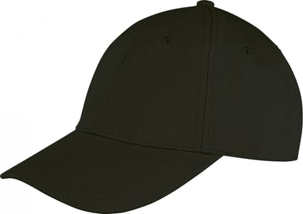 Result Memphis Brushed Cotton Low Profile Cap RH81 - Black - One size