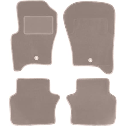 Beige veloursmatten voor: Range Rover Sport I SUV (2005-2012)