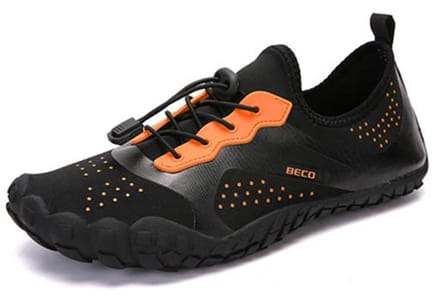 BECO waterschoenen Aqua venture - zwart/oranje - maat 45