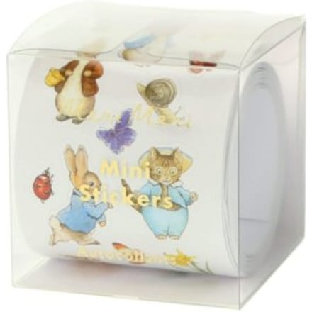 Meri meri stickers mini rol - peter rabbit & friends
