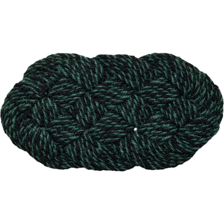HAY Coco deurmat Swirl - HAYCocoGreenAndBlack