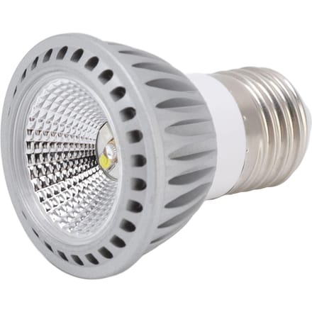 Ampoule de Chaleur UVA UVB à Miroir Concave et Convexe Spectre Complet LED Ampoule de Remplacement Chauffante pour Reptile white