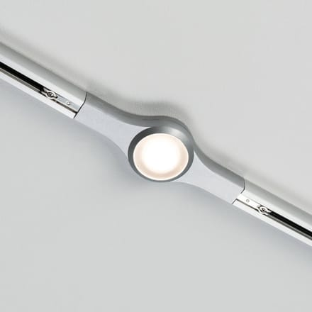 Paulmann 95477 230V-railsysteemcomponenten Lijnverbinder Chroom (mat)