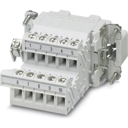 HC-B 10-A-UT-PER-M - Terminal Adapter HC-B 10-A-UT-PER-M Phoenix Contact Inhoud: 5 stuk(s)